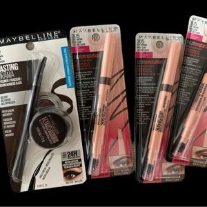 Maybelline Soft Brown & Pink Eye Makeup Lot